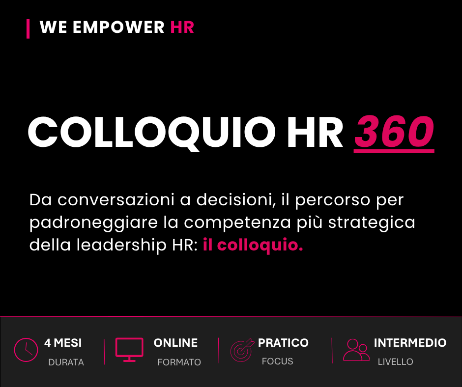 COLLOQUIO HR 360