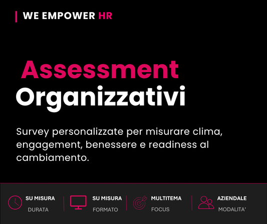 Assessment organizzativi